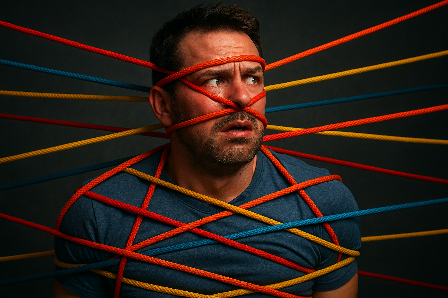 Symbolic interpretation of dreaming of being trapped or locked in