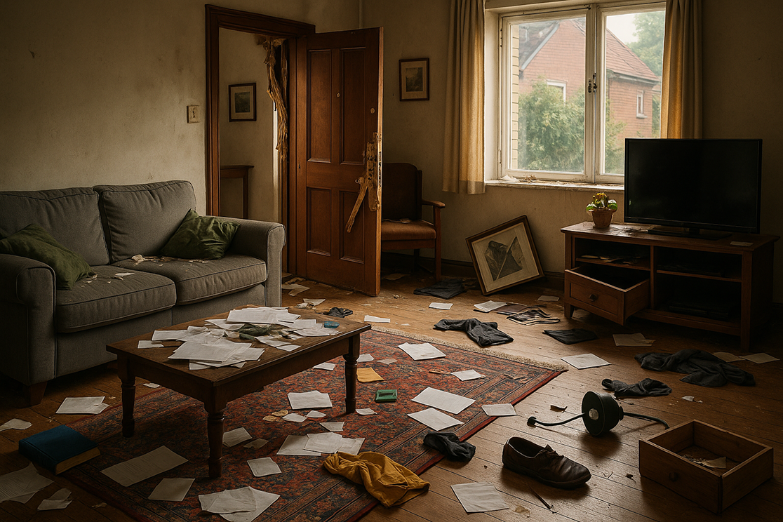 dreaming of being robbed symbolizing fear of loss and vulnerability