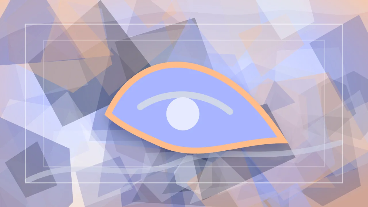 Stained-glass Dreamly illustration for being lost dream meaning