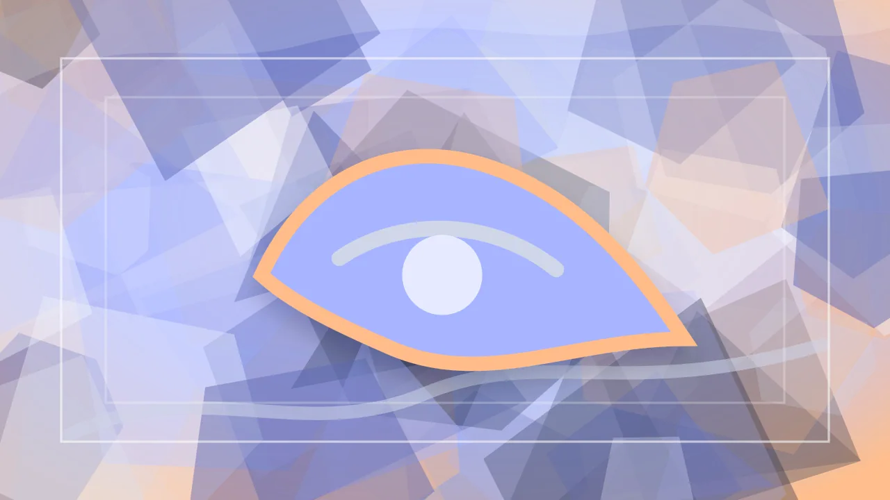 Stained-glass Dreamly illustration for crying dream meaning