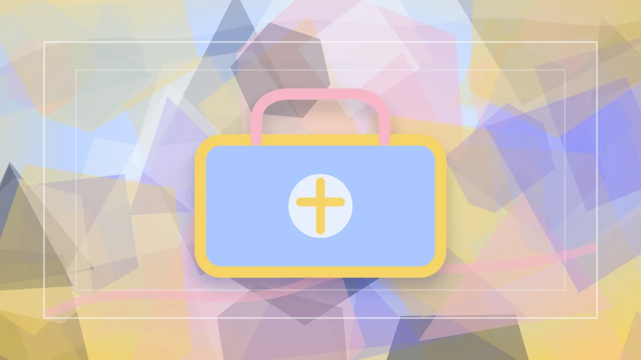 Stained-glass Dreamly illustration for keys dream meaning