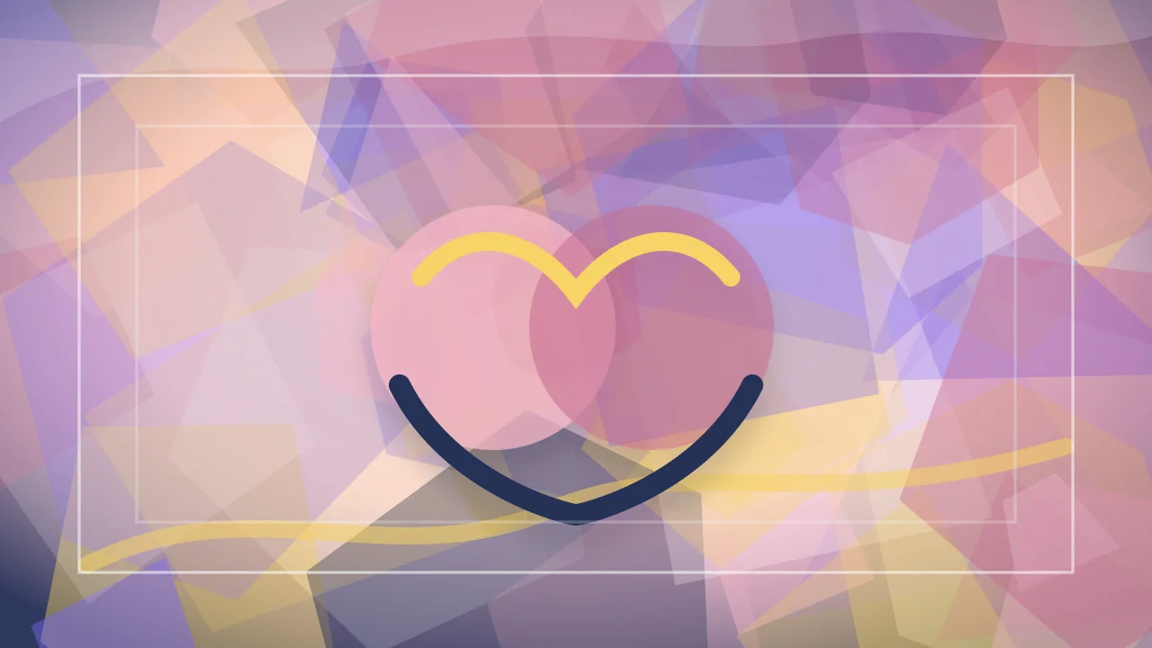 Stained-glass Dreamly illustration for lover dream meaning