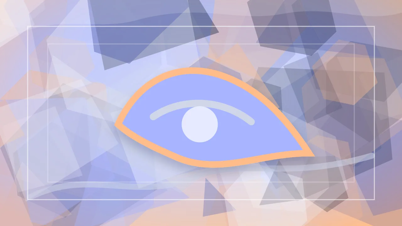 Stained-glass Dreamly illustration for nightmare dream meaning